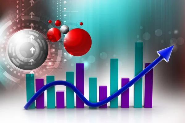 Gráfico de negocios — Foto de Stock