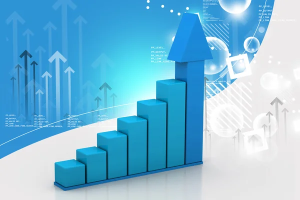 Gráfico de negocios —  Fotos de Stock