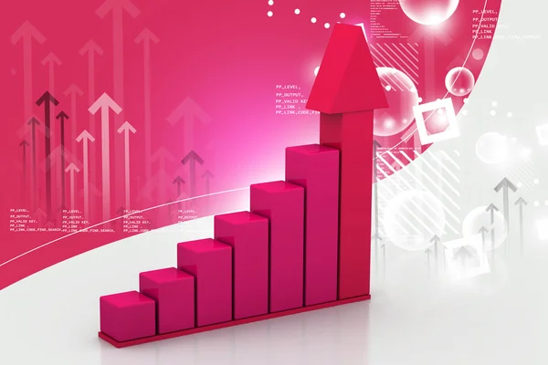 Affärsdiagram — Stockfoto