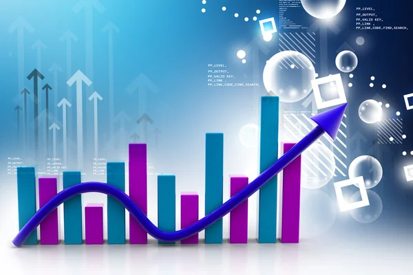 Gráfico de negocios —  Fotos de Stock