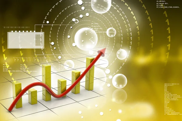 Gráfico de negocios —  Fotos de Stock