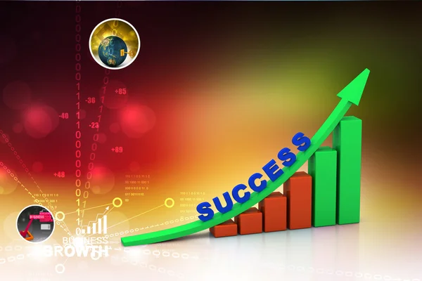 Gráfico de negocios —  Fotos de Stock