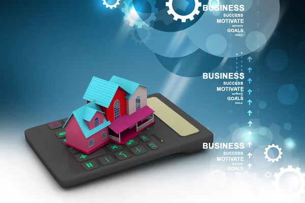 Calculatrice immobilière — Photo