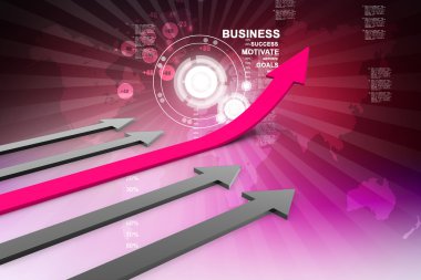 Başarı gösteren oklar yarış