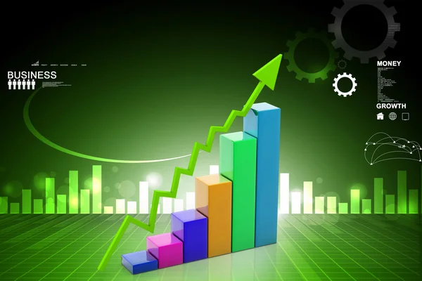 Gráfico de negocios — Foto de Stock