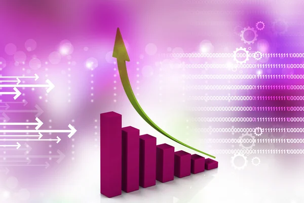 Gráfico de negocios — Foto de Stock