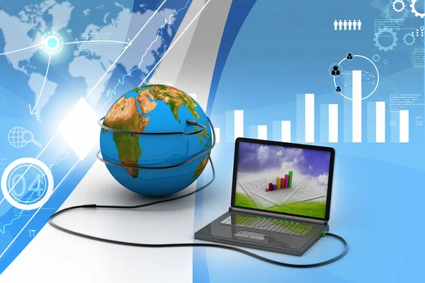 Global internet concept — Stock Photo, Image