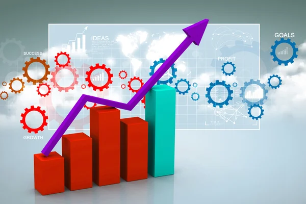 Grafico aziendale — Foto Stock