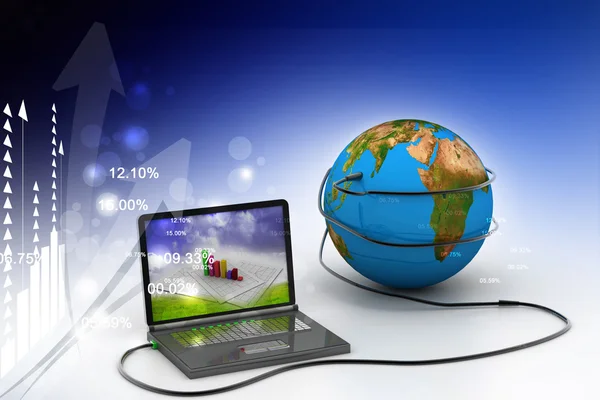 Global internet concept — Stock Photo, Image