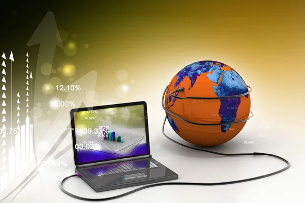 Global internet concept — Stock Photo, Image