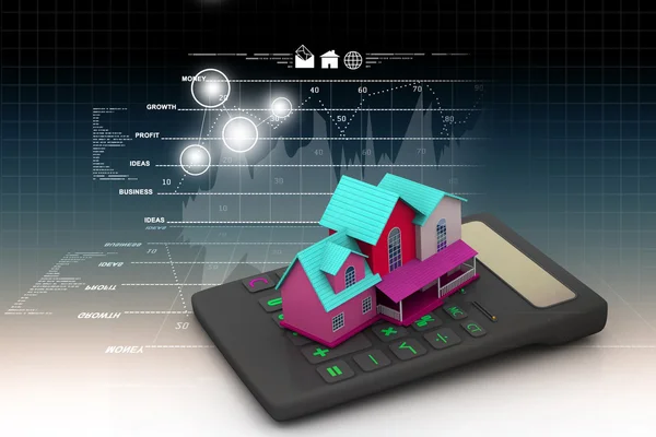 不動産の計算機 — ストック写真