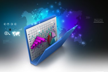 Diyagramı, grafik, grafik ile klasör