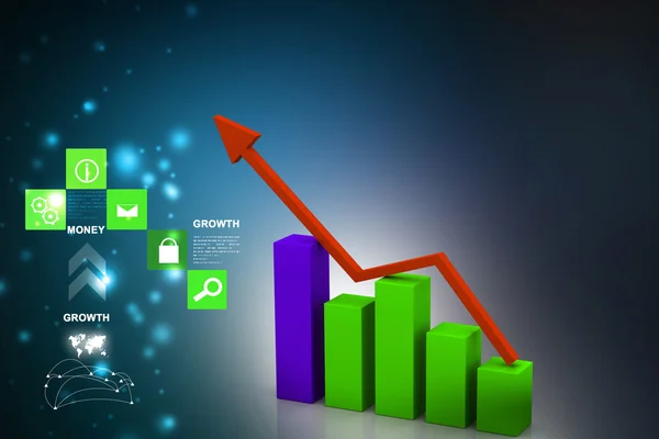 Grafico aziendale — Foto Stock