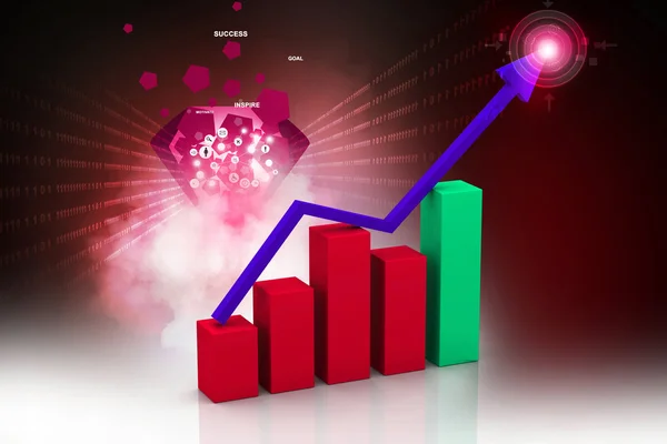 Gráfico de negocios —  Fotos de Stock