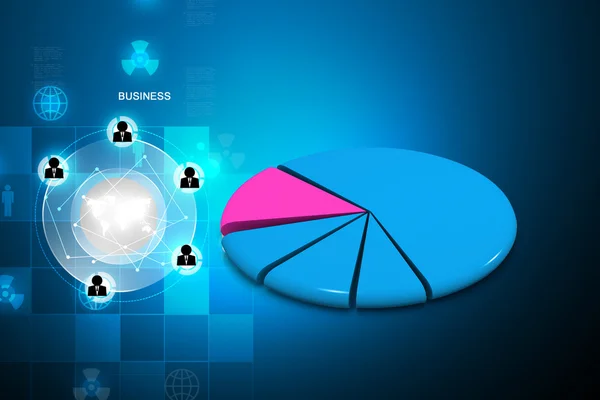 Pie chart — Stock Photo, Image