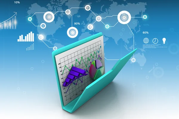 Diyagramı, grafik, grafik ile klasör