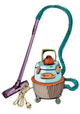 Vintage elektrikli süpürge