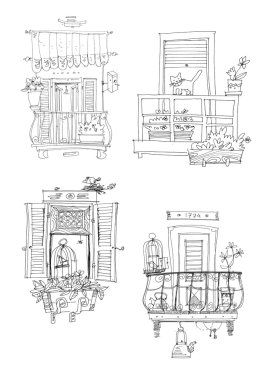 şirin balkon kümesi