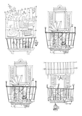 şirin balkon kümesi