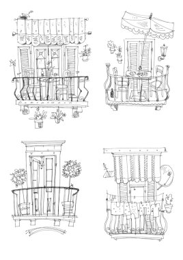 şirin balkon kümesi