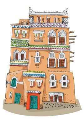 Geleneksel mimarisi, Sana'a, Yemen