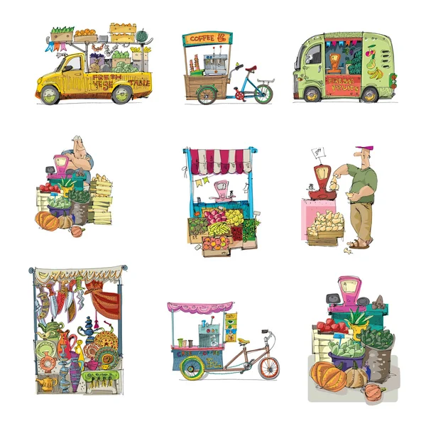Bazaar cartoon Vector Art Stock Images | Depositphotos Bazaar cartoon Vector Art Stock Images | Depositphotos