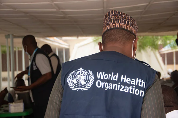 Världshälsoorganisationens Who Massvaccinationskampanj Afrika Mot Epidemin Covid Världen Systematisk Immunisering — Stockfoto