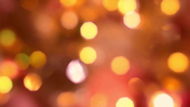 Parlak altın çözünmüş bokeh ışıklarının soyut arkaplanı
