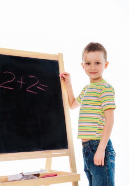 İyi bir çocuk çözme matematik