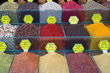 Baharat ve çaylar Pazar