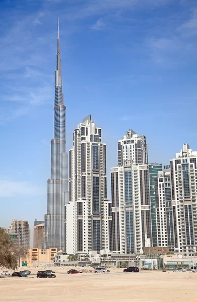 Innenstadt von Burj Dubai — Stockfoto