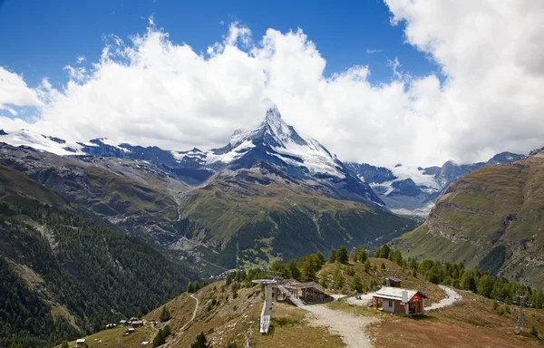 Famosa montanha Matterhorn — Fotografia de Stock