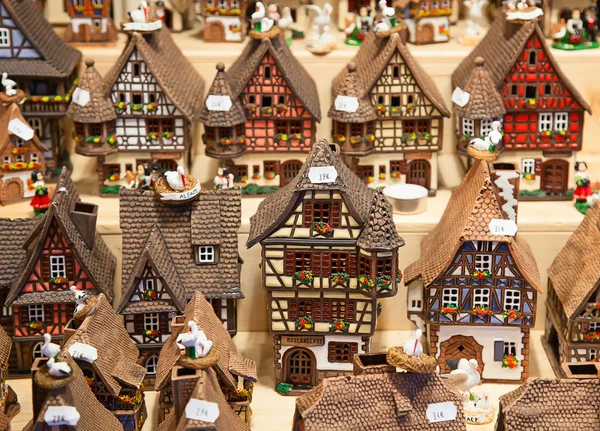 Casas tradicionales alsacianas —  Fotos de Stock