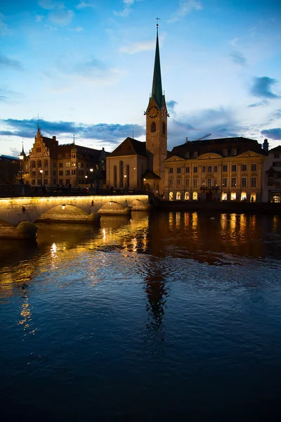 "St. Peter "-Kathedrale in Zürich — Stockfoto