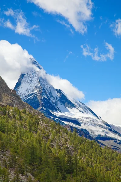 Słynnej góry Matterhorn — Zdjęcie stockowe