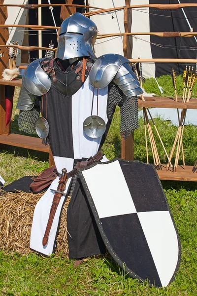 Armadura de caballero en exhibición — Foto de Stock