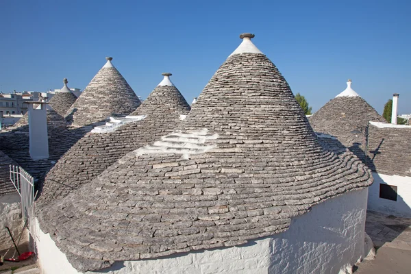 Casas tradicionales "Trulli" — Foto de Stock