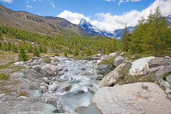 Schöne Schweizer Alpen — Stockfoto