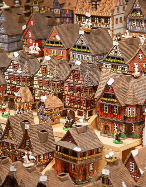 Traditional alsatian houses — Stock Photo, Image