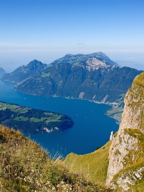 Swiss alps Stoos yakın