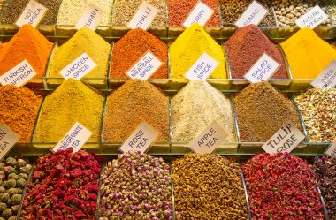 Baharat ve çaylar Mısır piyasada 