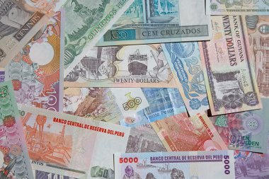 Güney Amerika banknotlar