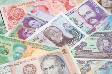 Güney Amerika banknotlar