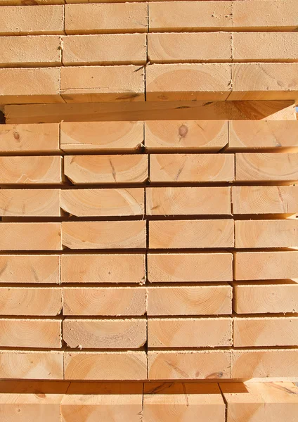 Frische Holznieten — Stockfoto