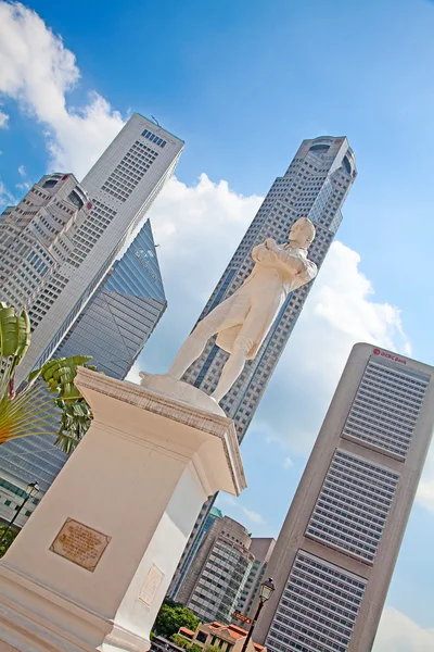 싱가포르 시내 풍경 — 스톡 사진