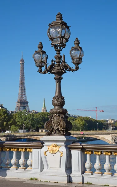 Brücke des Alexandre iii in Paris — Stockfoto