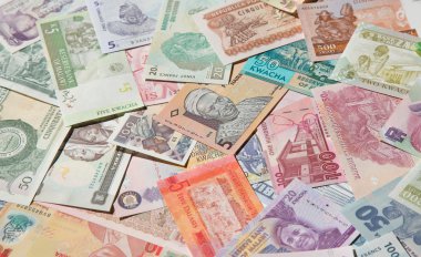  Afrika Lirası arka plan üstünde