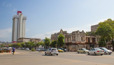 Kötü sömürge Maputo binalarda yapılmaktadır