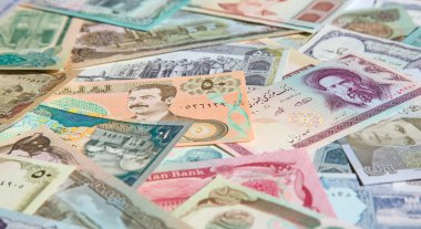  Orta Doğu banknotlar