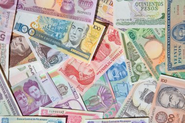 Güney Amerika banknotlar
